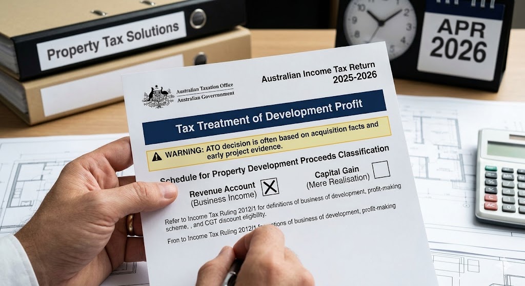 Read more about the article Capital Gain or Revenue Income – The ATO Has Already Decided